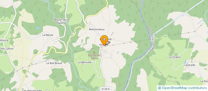 localisation de l'entreprise MONSIEUR ROGER MOULINJEUNE à LES BILLANGES