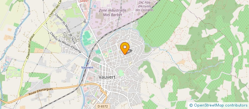 localisation de l'entreprise MONSIEUR ROGER MOUNES à VAUVERT