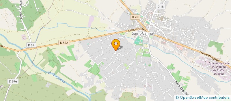 localisation de l'entreprise MONSIEUR ROGER MOURET  SAINT-CANNAT