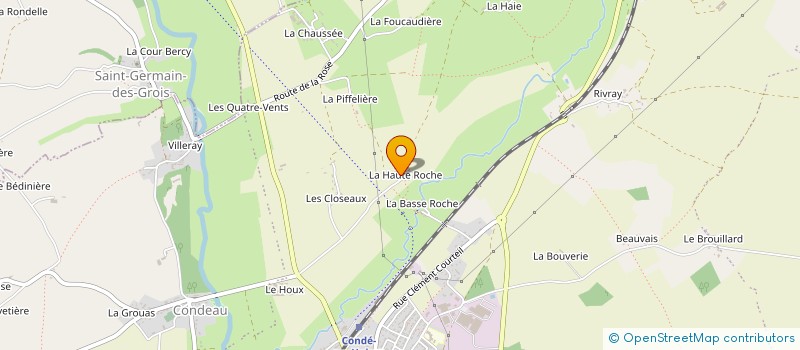 localisation de l'entreprise MONSIEUR ROGER MOUSSEAU à SABLONS-SUR-HUISNE