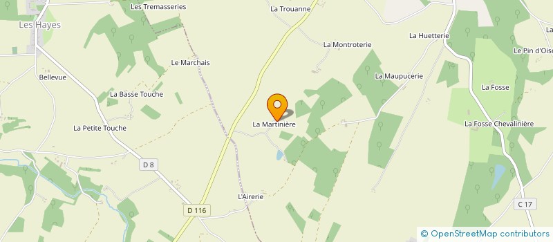 localisation de l'entreprise MONSIEUR ROGER MOYER à LES HAYES