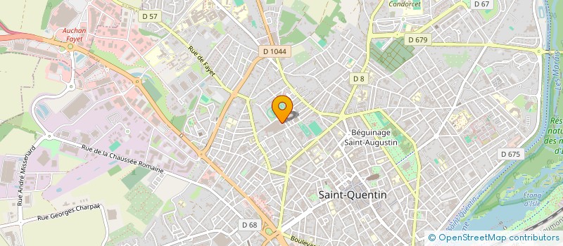 localisation de l'entreprise MONSIEUR ROGER MOYOU FOTSO à SAINT-QUENTIN