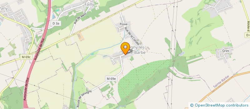 localisation de l'entreprise MONSIEUR ROGER MUHLEN  SERVIGNY-LES-SAINTE-BARBE