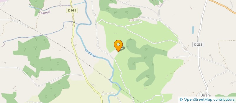 localisation de l'entreprise MONSIEUR ROGER MULLER  ORDAN-LARROQUE