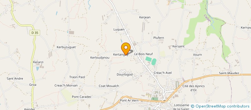 localisation de l'entreprise MONSIEUR ROGER NEDELEC à CLEDER