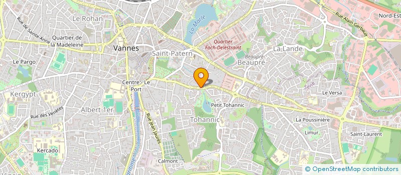 localisation de l'entreprise MONSIEUR ROGER NOGUES à VANNES