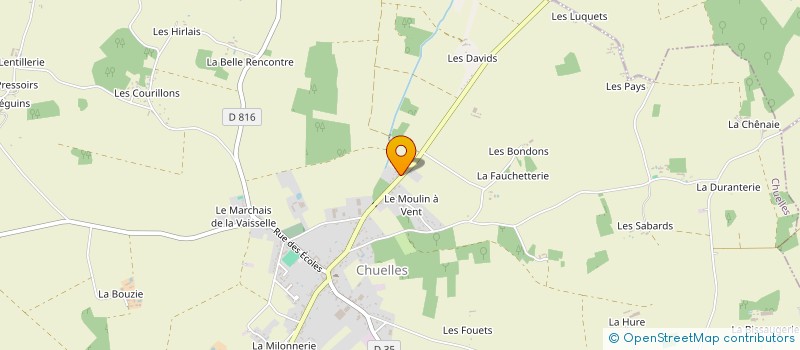 localisation de l'entreprise MONSIEUR ROGER NOGUES à CHUELLES