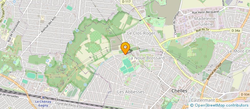 localisation de l'entreprise MONSIEUR ROGER NOTZ  CHELLES