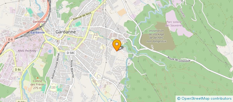 localisation de l'entreprise MONSIEUR ROGER NOUVEAU à GARDANNE
