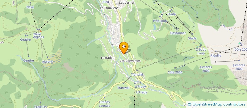 localisation de l'entreprise MONSIEUR ROGER NUNN à LA CLUSAZ