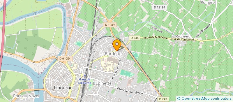 localisation de l'entreprise MONSIEUR ROGER ODY à LIBOURNE