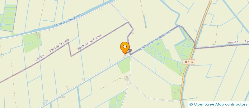 localisation de l'entreprise MONSIEUR ROGER OUVRARD  MARANS