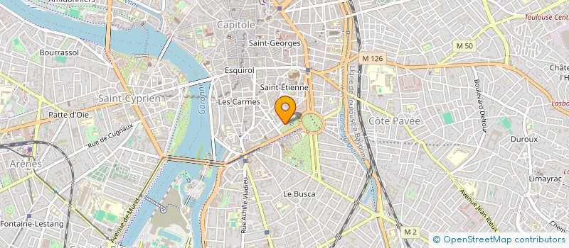 localisation de l'entreprise MONSIEUR ROGER PAGES à TOULOUSE
