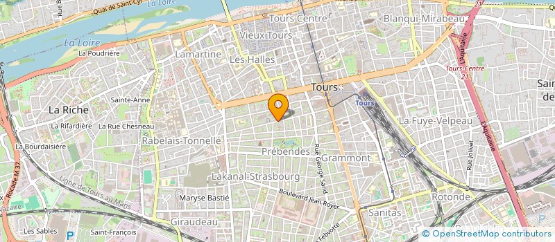 localisation de l'entreprise MONSIEUR ROGER PAGES  TOURS