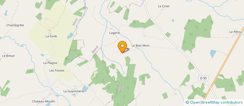 localisation de l'entreprise MONSIEUR ROGER PAJOT  BLOND