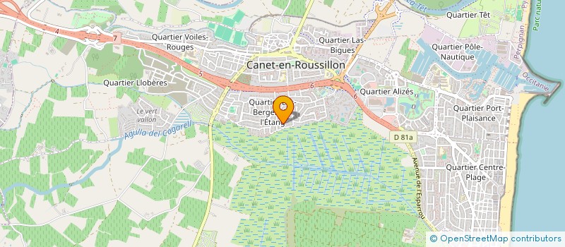localisation de l'entreprise MONSIEUR ROGER PALICOT à CANET-EN-ROUSSILLON