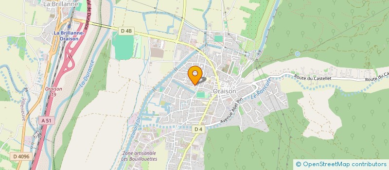 localisation de l'entreprise MONSIEUR ROGER PARINAUD  ORAISON