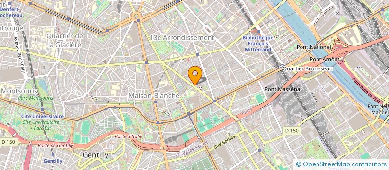 localisation de l'entreprise MONSIEUR ROGER PASCHY  PARIS