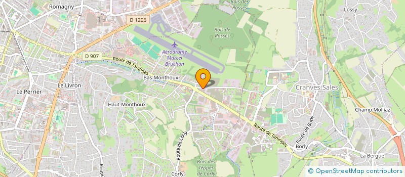 localisation de l'entreprise MONSIEUR ROGER PASTEUR  VETRAZ-MONTHOUX