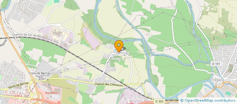 localisation de l'entreprise MONSIEUR ROGER PERISSE  BERRIAC