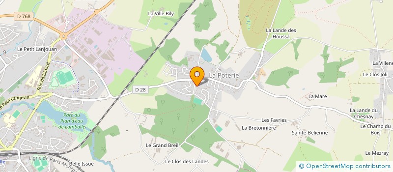 localisation de l'entreprise MONSIEUR ROGER PERROTIN à LAMBALLE-ARMOR
