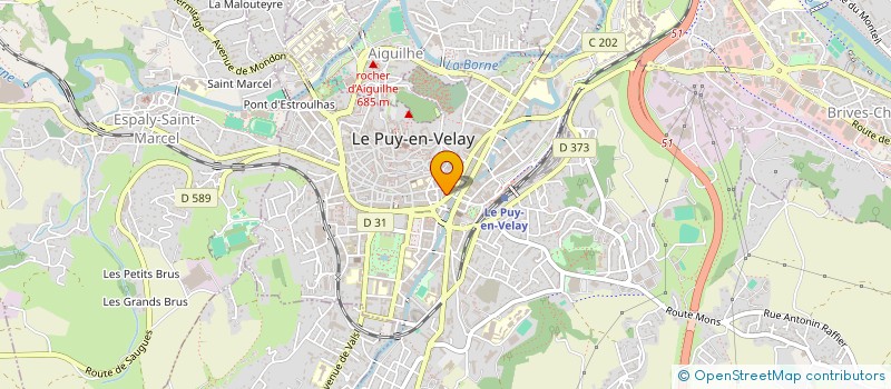 localisation de l'entreprise MONSIEUR ROGER PESTRE  LE PUY-EN-VELAY