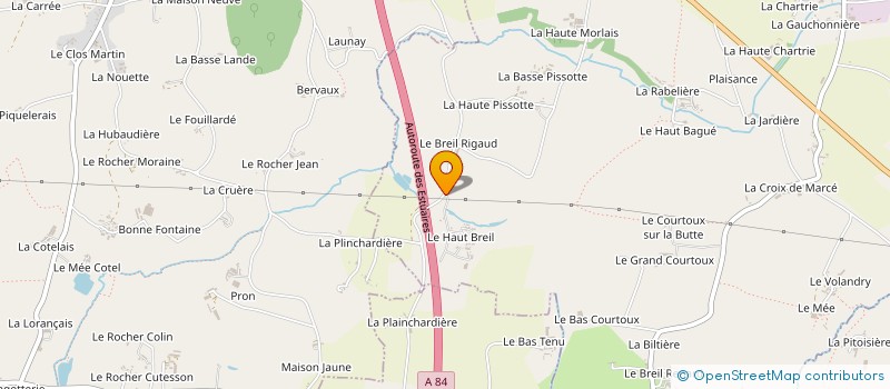 localisation de l'entreprise MONSIEUR ROGER PETIT  ROMAGNE