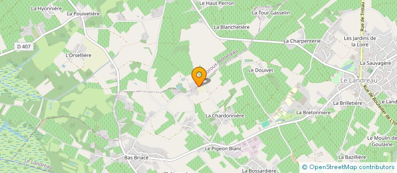 localisation de l'entreprise MONSIEUR ROGER PETITEAU à LOROUX-BOTTEREAU (LE)