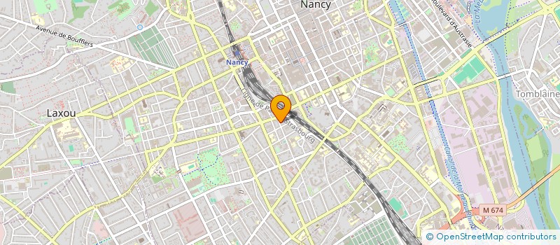 localisation de l'entreprise MONSIEUR ROGER PETITJEAN  NANCY