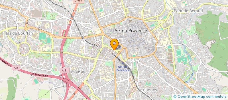 localisation de l'entreprise MONSIEUR ROGER PEYRON  AIX-EN-PROVENCE