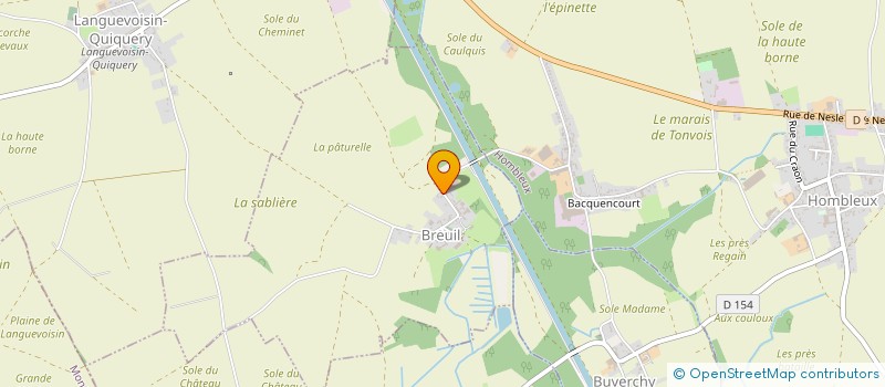 localisation de l'entreprise MONSIEUR ROGER PHILIPPE à BREUIL