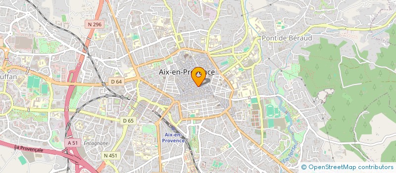 localisation de l'entreprise MONSIEUR ROGER PICCA à AIX EN PROVENCE