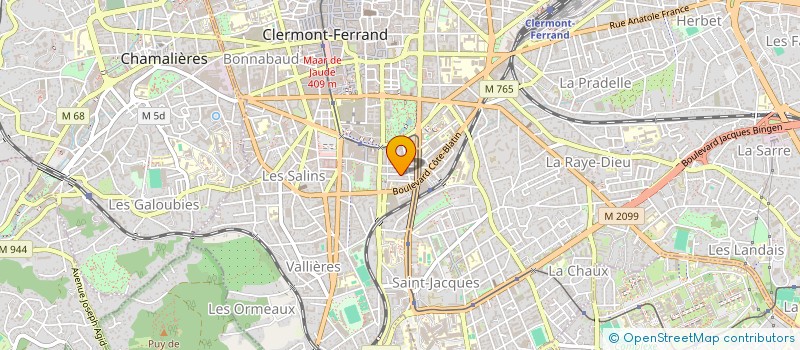 localisation de l'entreprise MONSIEUR ROGER PICHOT  CLERMONT-FERRAND