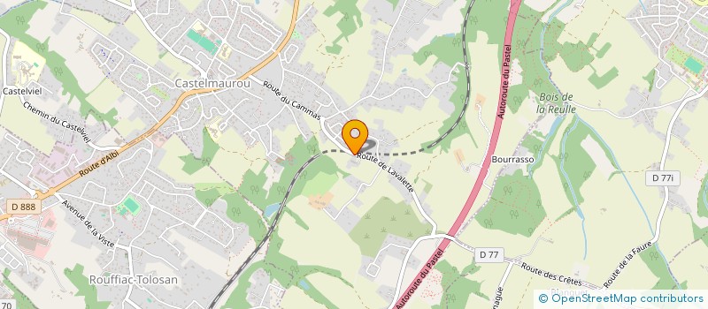 localisation de l'entreprise MONSIEUR ROGER PICOT  CASTELMAUROU