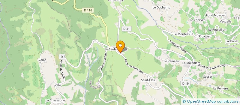 localisation de l'entreprise MONSIEUR ROGER PIOTET  VILLE SUR JARNIOUX