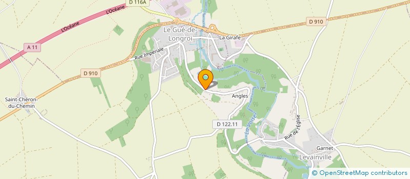 localisation de l'entreprise MONSIEUR ROGER PLAIRE à LE GUE-DE-LONGROI