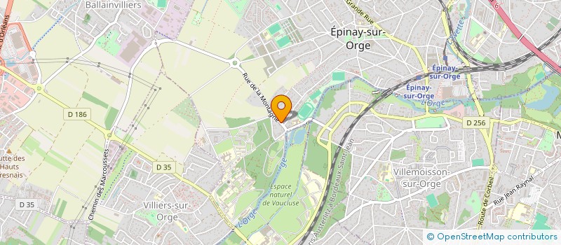 localisation de l'entreprise MONSIEUR ROGER PLAZENET  EPINAY-SUR-ORGE