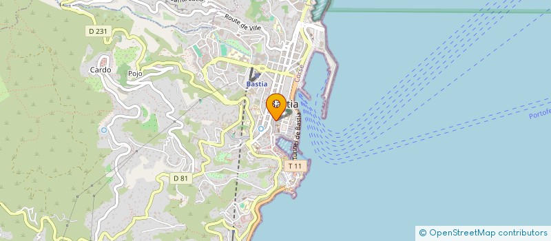 localisation de l'entreprise MONSIEUR ROGER POGGI à BASTIA