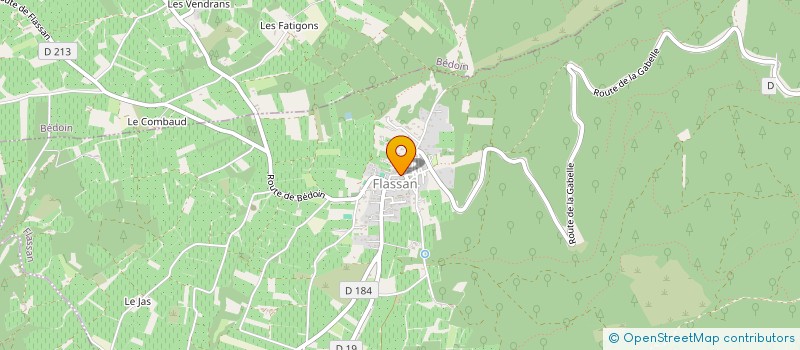 localisation de l'entreprise MONSIEUR ROGER POIGNANT  FLASSAN