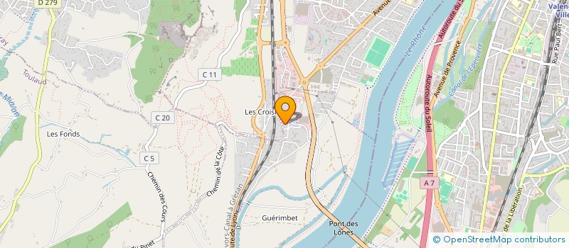 localisation de l'entreprise MONSIEUR ROGER PORTE  SOYONS