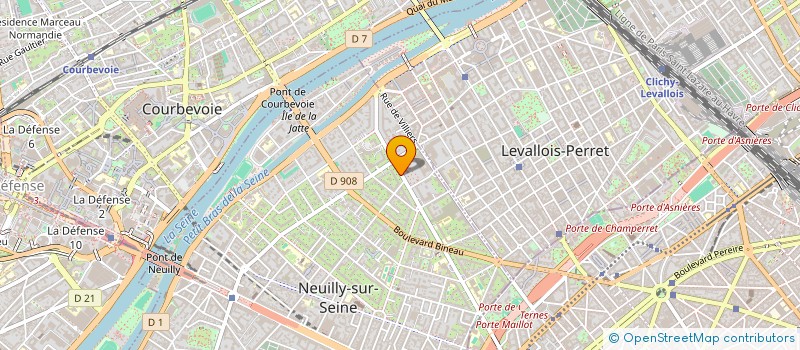 localisation de l'entreprise MONSIEUR ROGER POTELET à NEUILLY-SUR-SEINE