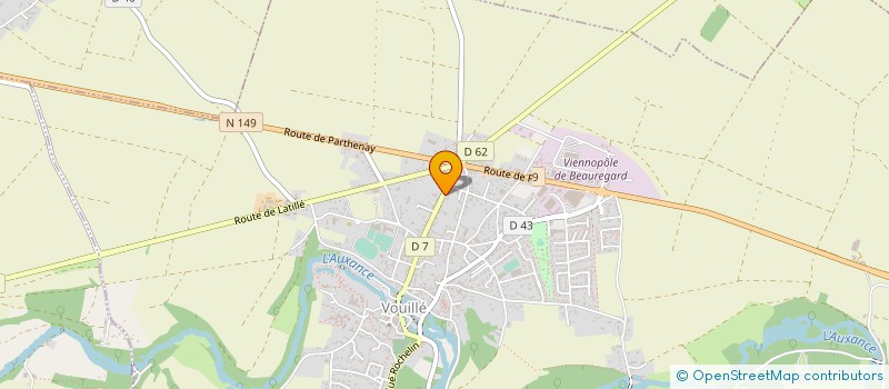 localisation de l'entreprise MONSIEUR ROGER PREVOT  VOUILLE