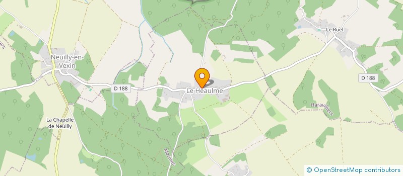 localisation de l'entreprise MONSIEUR ROGER PUTTEMANS  LE HEAULME