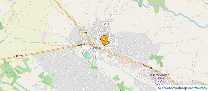 localisation de l'entreprise MONSIEUR ROGER PUTZOLU  SAINT-CANNAT