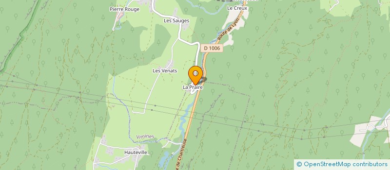 localisation de l'entreprise MONSIEUR ROGER QUIDOZ  SAINT-THIBAUD-DE-COUZ