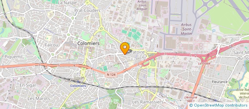localisation de l'entreprise MONSIEUR ROGER RAPIDEL à COLOMIERS