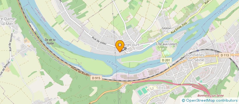 localisation de l'entreprise MONSIEUR ROGER RATEAU  BENNECOURT