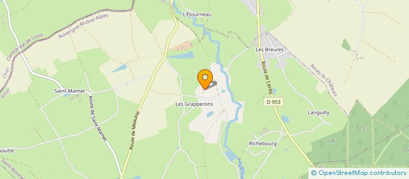 localisation de l'entreprise MONSIEUR ROGER REBY  SAINT-BONNET-TRONCAIS