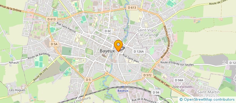 localisation de l'entreprise MONSIEUR ROGER REGNAULT à BAYEUX