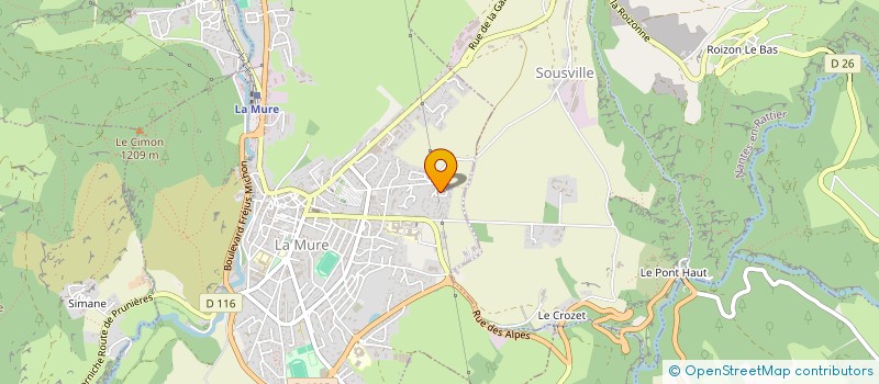 localisation de l'entreprise MONSIEUR ROGER REMER  SAINT-PIERRE-DE-MEAROZ